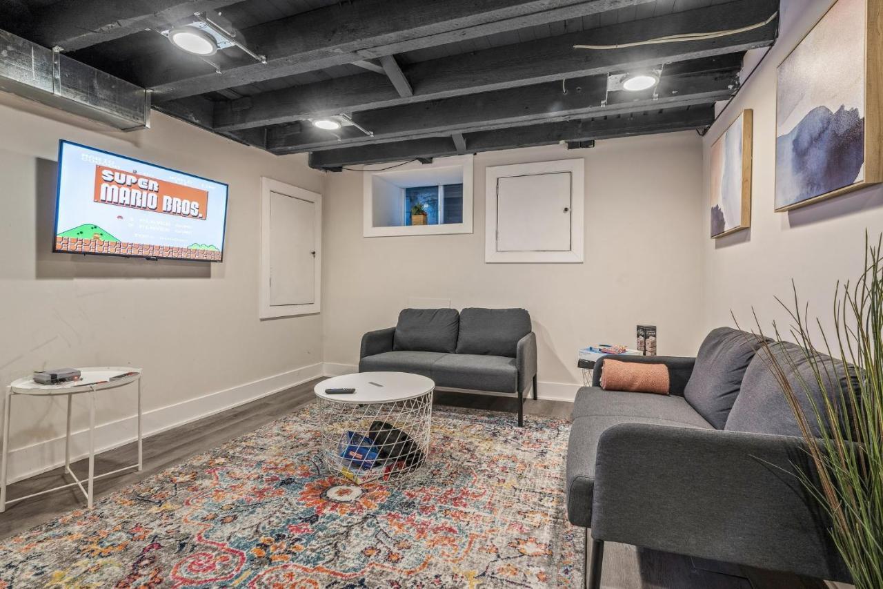Kid-Friendly Fishtown Family Retreat With Game Room Philadelphia Eksteriør billede